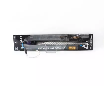 Jackall Metal Jig Cian Default 150 grams Hirasu Black (8174)