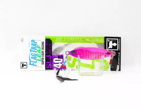 Jackall Metal Jig Flag Trap Leaf 40 грамм Розовый Импакт (8951)