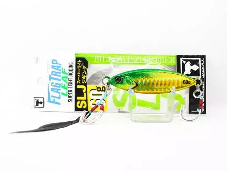 Jackall Metal Jig Flag Trap Leaf 60 грамм Grikin Border HL (9002)