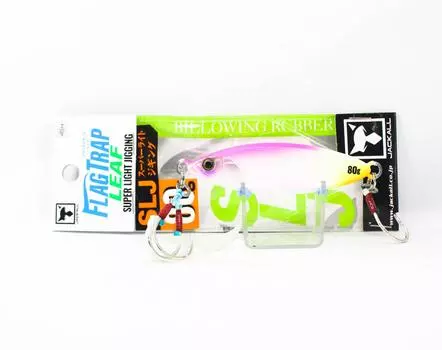 Jackall Metal Jig Flag Trap Leaf 80 грамм Тропическое свечение (9095)