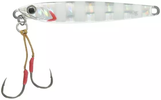 JACKALL Metal Jig Lure Raspatine TG 73 мм 40 г Glow Holo Stripe/Border