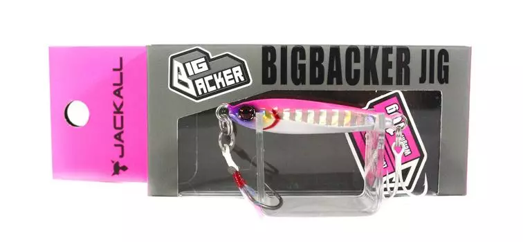 Jackall Металлический джиг Big Backer 10 грамм Pink Back (5136)