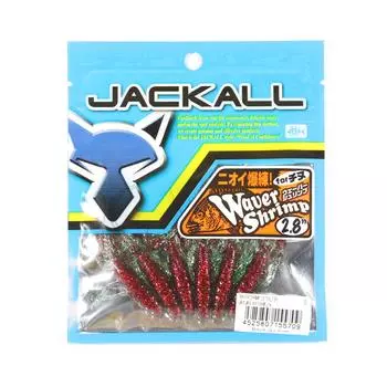 Jackall Мягкая приманка Waver Креветки Соленая вода 2,8 дюйма Арбуз Giragira (5709)