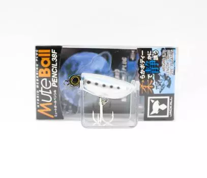 Jackall Mute Ball Карандаш 38F Плавающая Приманка Ghost Iwashi (4962)