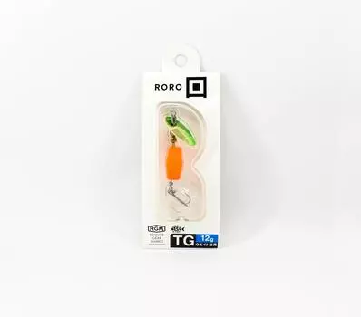 Jackall RGM Roro 12 grams Spinner Sinking Lure Green Orange (2114)