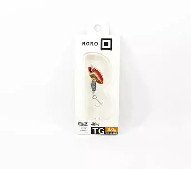 Jackall RGM Roro 3 grams Spinner Sinking Lure Red Silver (1347)