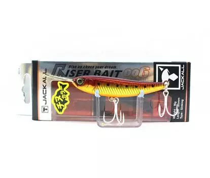 Jackall Riser Bait 006 65 мм тонущая приманка для верхнего слоя воды, красное золото (3803)