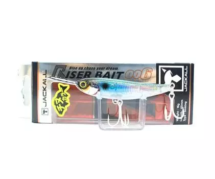 Jackall Riser Bait 006 65 мм тонущий приманка для ловли на поверхность Inakko Clear (3810)