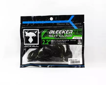 Jackall Soft Lure Bleeker Slit Craw 2,2 дюйма с арбузным перцем (5300)