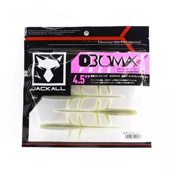 Jackall Soft Lure Db Uma Free 4,5 дюйма Melon Blue Clear Pearl (0607)