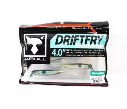 Jackall Soft Lure Drift Fry Elastomer 4 Inchko Pearl Special (3723)