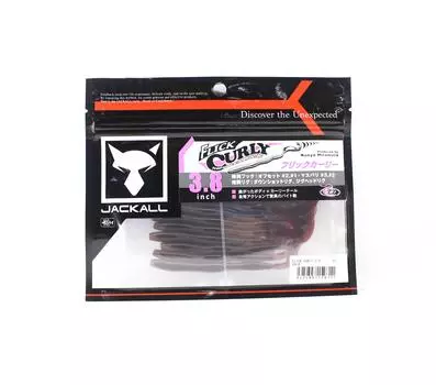 Jackall Soft Lure Flick Curly 3,8 дюйма кола (0711)