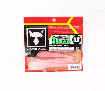 Jackall Soft Lure I Shad 3,8 дюйма Вкусный розовый (5206)