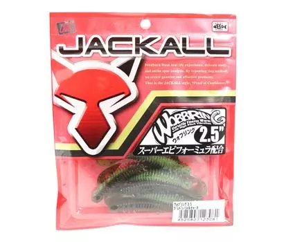 Jackall Soft Lure Light Game Wobbring Ring 2.5 Тыквенный световой график (3081)