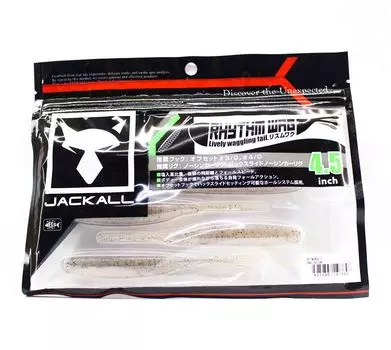 Jackall Soft Lure Rhythm Wag 4,5 дюйма песочный Zarigani (7648)