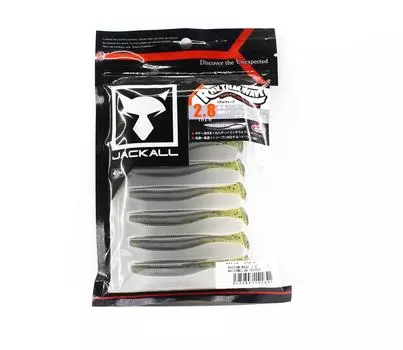 Jackall Soft Lure Rhythm Wave 2,8 дюйма арбузный перец (1641)