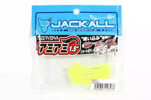 Jackall Soft Lure SW Light Game Amamiami 1,5-дюймовая светящаяся таблица (3478)