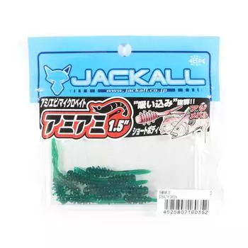 Jackall Soft Lure SW Light Game Amiami 1,5 дюйма Stealth Green (0352)
