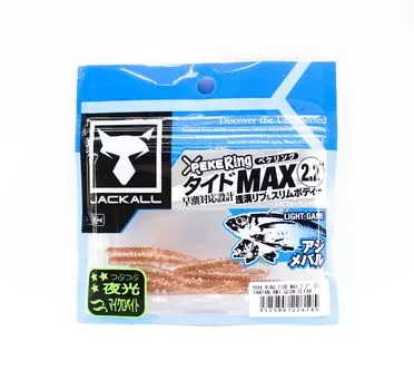 Jackall Soft Lure SW Light Game Peke Ring Tide Max 2.2 Glow Clear (6195)