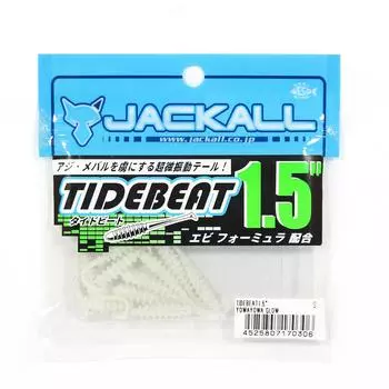 Jackall Soft Lure Tide Beat 1,5 дюйма Yowayowa Glow (0306)