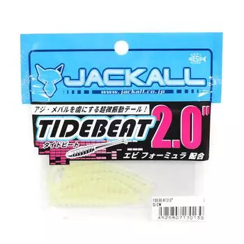 Jackall Soft Lure Tide Beat 2 дюйма Glow (0139)