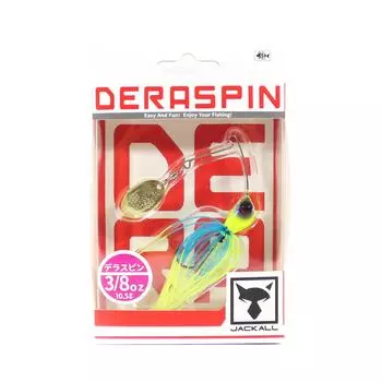 Jackall Spinner Bait Lure Deraspin 3/8 Oz Blueback Chart Dip (7220)