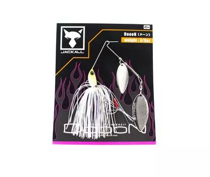 Jackall Spinner Bait Lure Doon 3/8 унции Maruhata Skeleton Wakasagi (7682)
