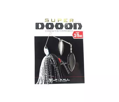 Jackall Spinner Bait Lure Super Dooon 3/8 унции Gun Metallic Hasu (9764)