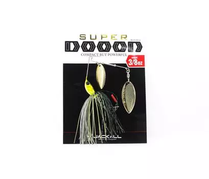 Jackall Spinner Bait Lure Super Dooon 3/8 унции Gun Ayu (9740)