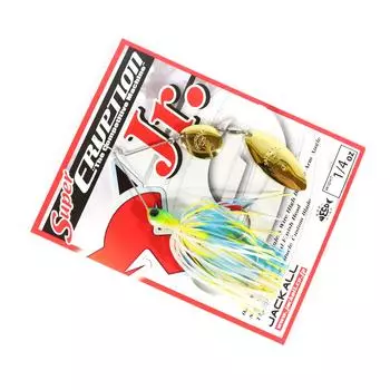 Jackall Spinner Bait Lure Super Eruption JR 1/4 унции Диаграмма Полоса (8649)