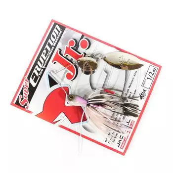 Jackall Spinner Bait Lure Super Eruption JR 1/2 унции Wakasagi Stripe (8755)