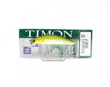 Jackall Timon Tricoroll GT 56 SR-F Плавающая Приманка Жемчуг Аю (7385)