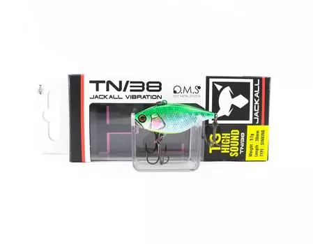 Jackall TN 38 Regular Вибрационная приманка Lime Luminous (6506)