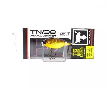 Jackall TN 38 Regular Vibration Lure Silver Powder Gold Black (6490)