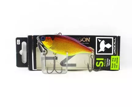 Jackall TN 70 Trigon Silent Vibration Lure Babataku Red Gold Laser (4036)