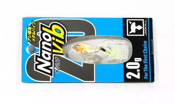 Jackall Тонущая приманка Nano Vib 2,0 грамма Amamiami Glow (1073)