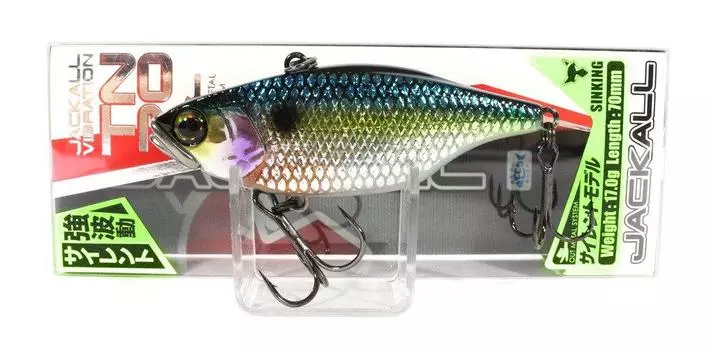JACKALL Vibration TN70 Silent 70mm 17g Scale SS Shad
