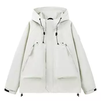 Jacket Autumn High Quality Outdoor Couple Hooded Single Layer Windproof Waterproof Jacket S