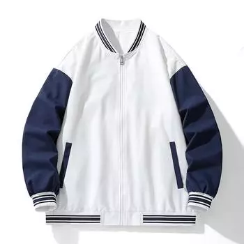 Jacket Men s High Street Baseball Uniform Group Loose Men s and Women s Autumn Lovers Casual Joker Men s Jacket Coat. M