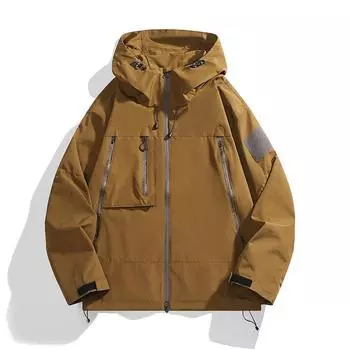 Jacket spring new trend outdoor windproof and waterproof three-proof jacket functional wind work bag jacket spring and autumn clothing S