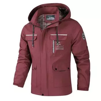 Jacket Work Jacket Men s Spring and Autumn Casual Fashion Removal Cover M