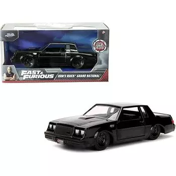 JADA TOYS 1/32 fast and furious doms buick ground national 1987 black F&F Dom s Buick Grand National mini car [product]