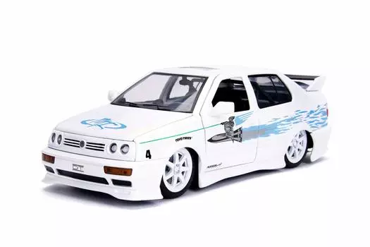 JADA TOYS JADA TOYS Mini Car Size VW Jetta 1/24 FAST&FURIOUS Jesse s белый