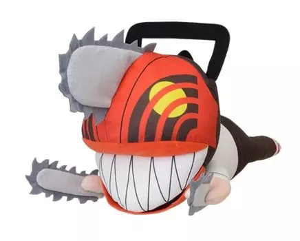 JAIA Chainsaw Man Nesoberi Специальный плюшевый игрушечный человечек «Бензопила и Почита» (Бензопила)