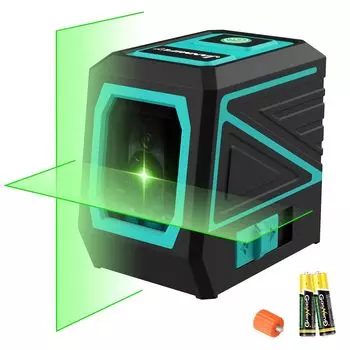 Janmifly Laser Small Автоматический динамический горизонтальный функциональный и ручной Высокоточный японский маркер LL2G, выравнивание ±3°, 3-шаговая регулировка яркости,
