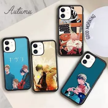 Japan Given Anime Phone Case for iPhone 11 12 13 14 Pro Max mini X XR XS SE 2020 6S 7 8 Plus Samsung Galaxy S21 S22 Cover shell iPhone 6plus