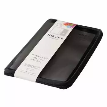 Japan Management Association Management Center NOLTY NTBCV2111 Чехол для блокнота, B6, сетка, черный
