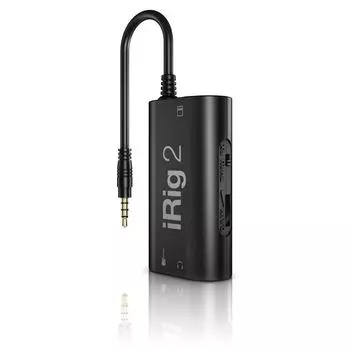 Japanese distributor IK Multimedia iRig 2 interface for iOS [Authorized product] (guitar/bass devices) IKM-OT-000042c