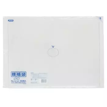 Japax LD standard bag 100 pieces transparent NO.17