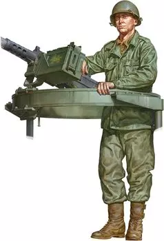 Jason Studio American M8 Greyhound Armored Car Gunner, набор из смолы CJ16012 1/16